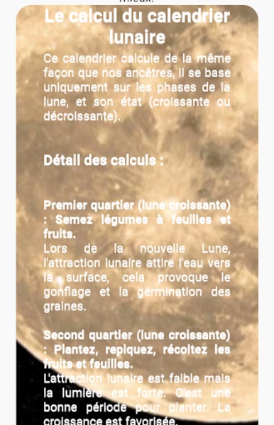 Calendrier lunaire du jardinier - Preview 3