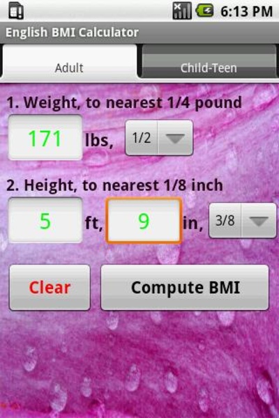 BMI Calculator Lite - Preview 3