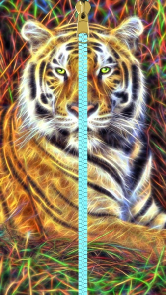 Tiger lock screen - Preview 3