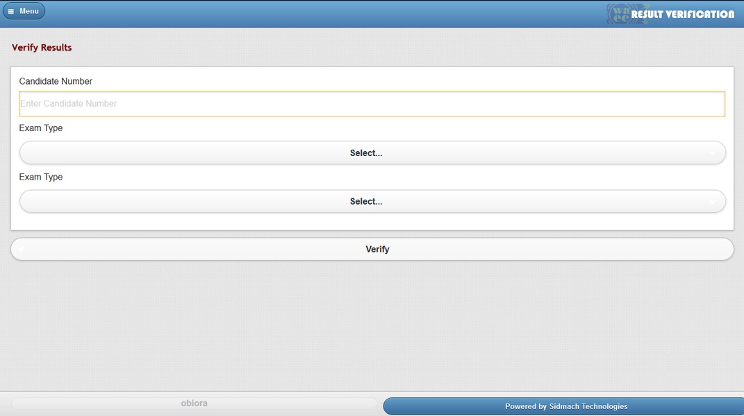 WAEC Results Verification - Preview 3