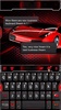 Red Sports Car Racing Keyboard screenshot 4