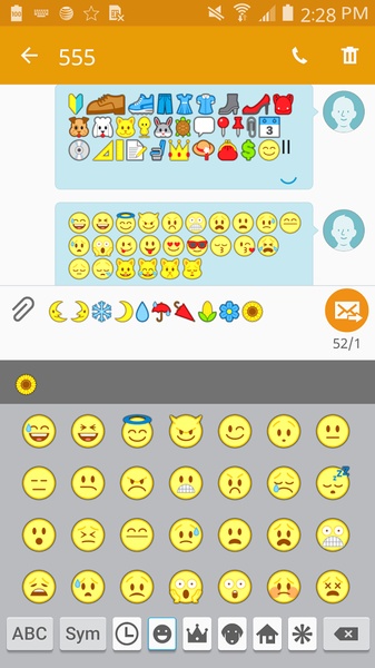 Emoji 3 Free Font Theme - Preview 3