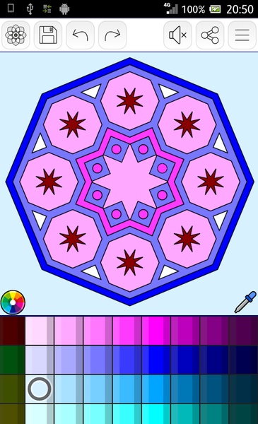 Mandalas coloring pages - Preview 1
