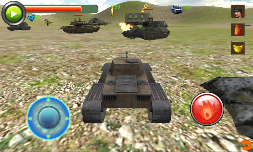Tank Perak 3D - Preview 3