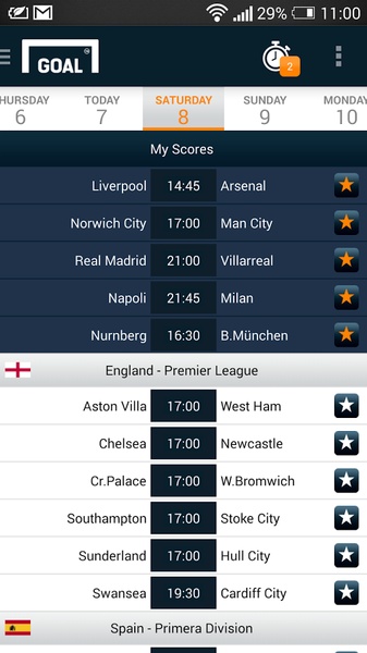 Goal livescores deals