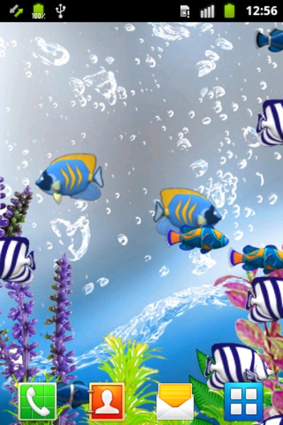 Blue Aquarium Wallpaper - Preview 4