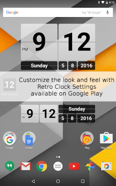 Retro Clock - Preview 1