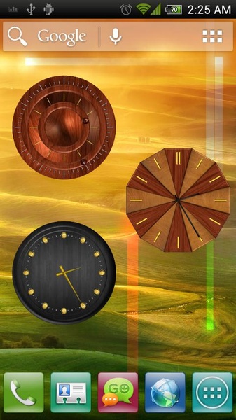 Analog Clock - Wood Theme 2 - Preview 7
