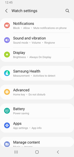 Galaxy Watch4 Plugin - Preview 3