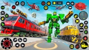 Train Robot Transport Tranformation Games screenshot 5