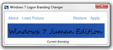 Windows 7 branding changer screenshot 1