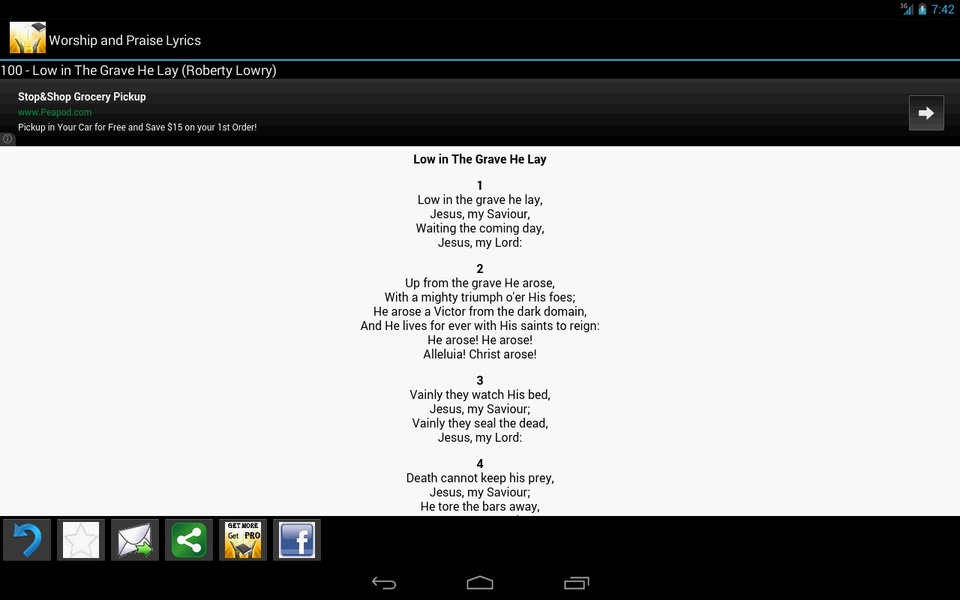 Worship and Praise Lyrics - Preview 5