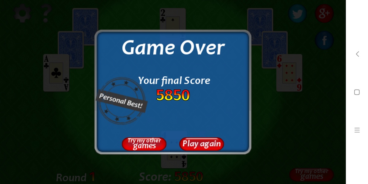 Vegas Solitaire TriPeaks - Preview 1