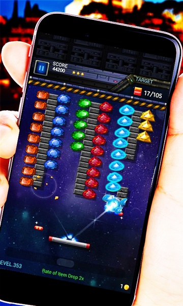 Jewels Breaker Puzzle:Brick breaker challenge - Preview 2