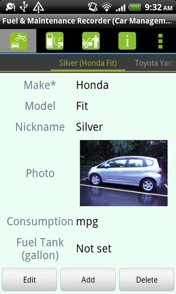 Fuel & Maintenance Recorder - Preview 3