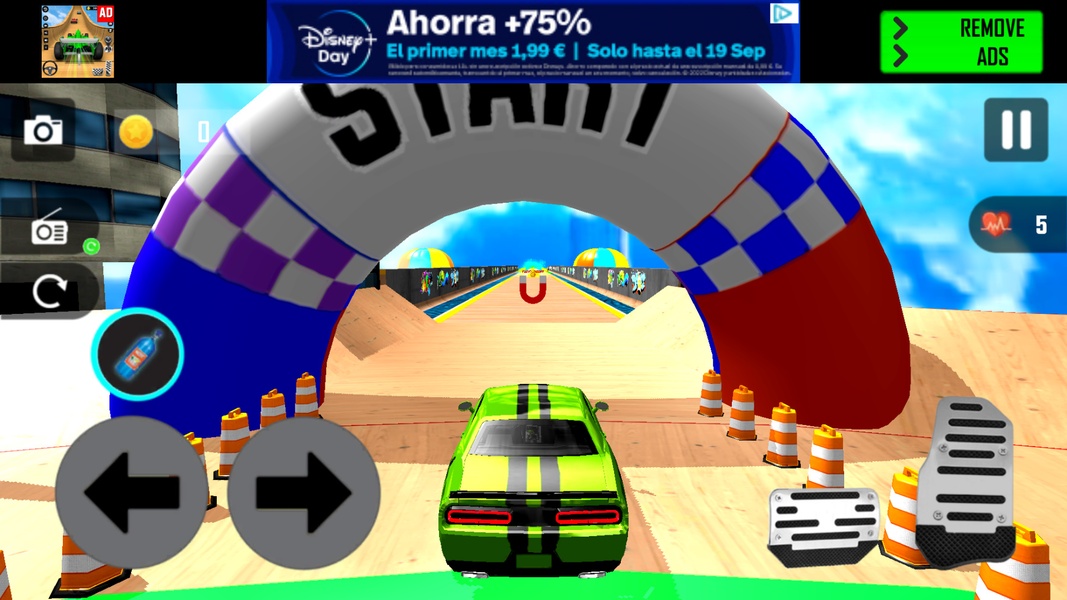 Crazy Stunt Cars Multiplayer 🕹️ Jogue no CrazyGames