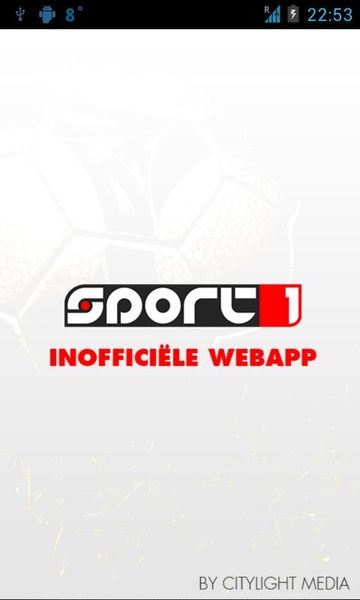 Sport1 Web App - Preview 1