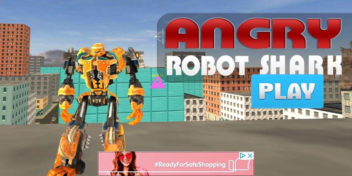 Angry Robot Shark - Preview 1