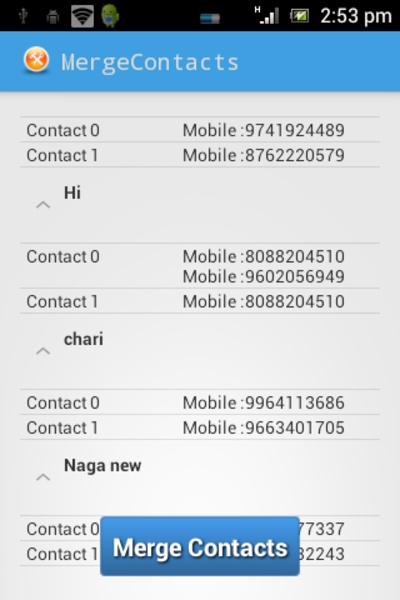 Contacts Utility - Preview 1