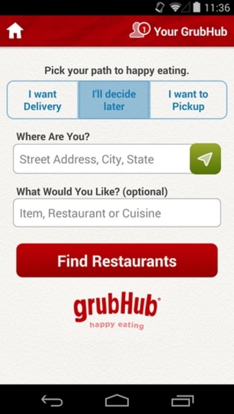 GrubHub Food Delivery - Preview 5