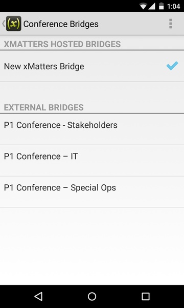 xMatters - Preview 1