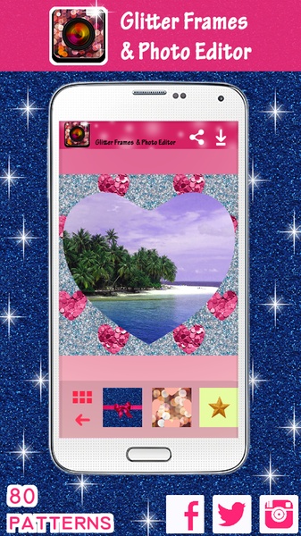 Glitter Frames Photo Editor - Preview 4
