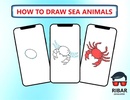 How To Draw Sea Animals screenshot 7