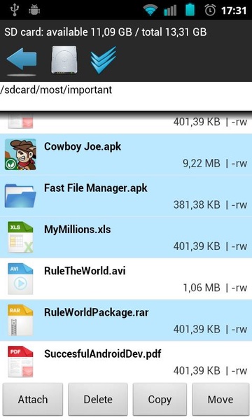 Fast File Manager - Preview 6