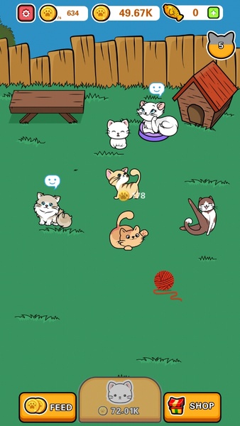 Merge Cats Cute Idle Game - Preview 5