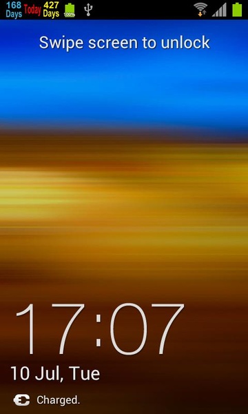 Countdown in Status Bar - Preview 4