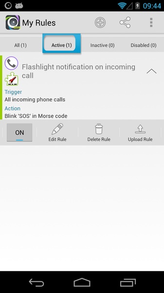 AutomateIt Flashlight Plugin - Preview 3