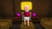 Baby in Pink Horror Games 3D screenshot 4