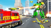 Flying Train Robot Car Games screenshot 6