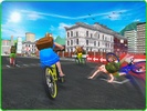Kids School Time Bicycle Race screenshot 2