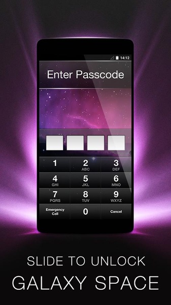 Slide to Unlock - Galaxy Theme - Preview 6