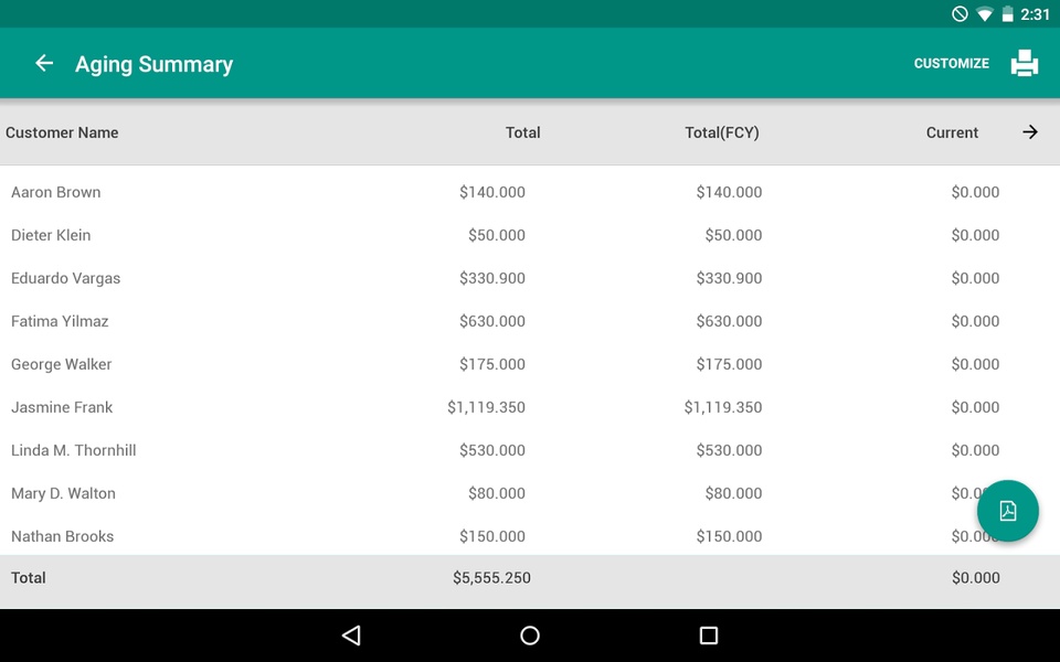 Zoho Invoice - Preview 21
