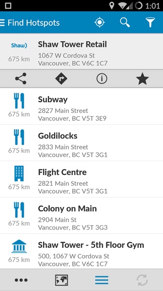 Shaw Go WiFi Finder - Preview 8