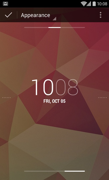 DashClock Widget - Preview 1
