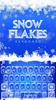 Froze Snowflakes Theme screenshot 1