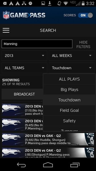 NFL Game Pass for Android - Download the APK from Uptodown