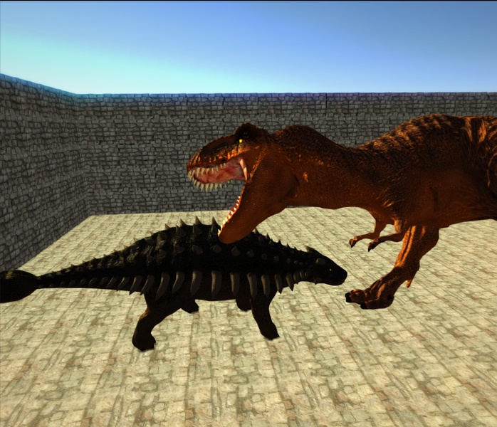 Dino Anky vs T-Rex Colloseum - Preview 3