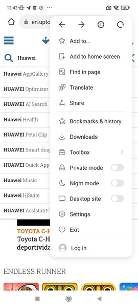 HUAWEI Browser - Preview 5