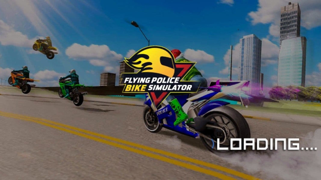 US Police Flying Bike Robot Simulator - Preview 7