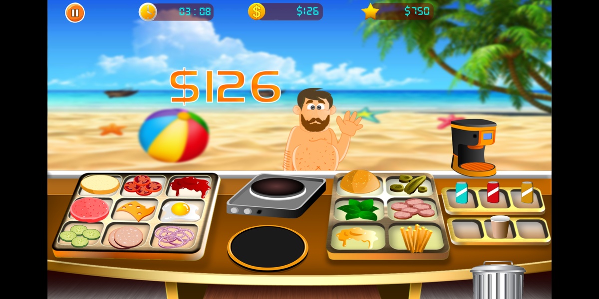Burger Shop Restaurant : Burger Maker Cooking Game - Preview 7