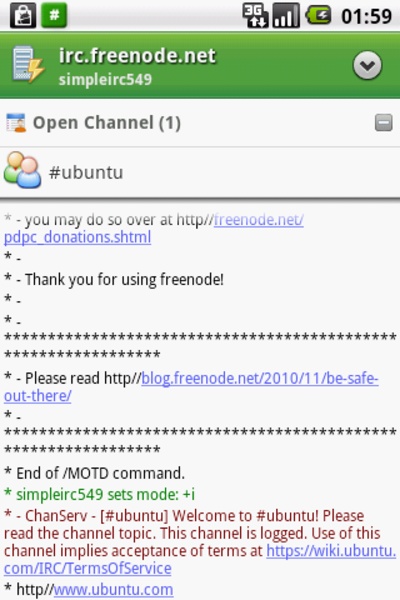 SimpleIrc - Preview 5