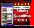 Baladas Romanticas Gratis screenshot 4