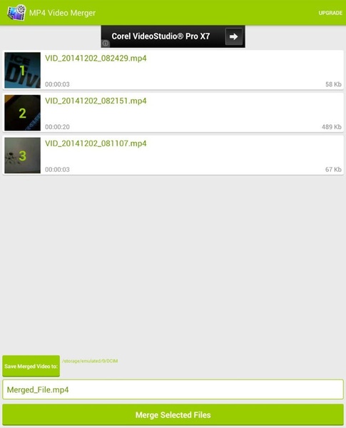 MP4 Video Merger - Preview 2