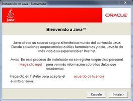 Java 2 Runtime Environment screenshot 1