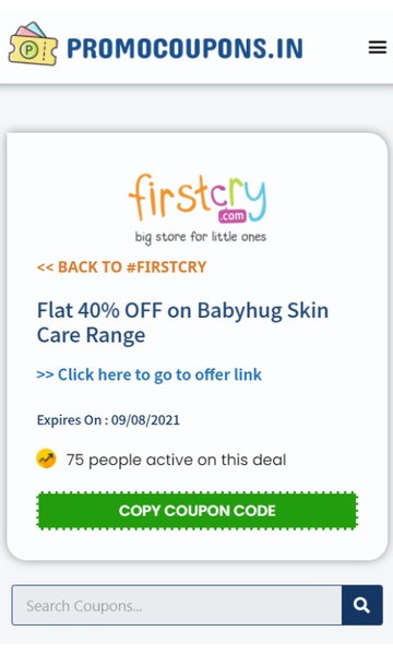 PromoCoupons - Deals and Coupon Codes - Preview 4