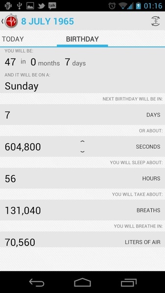 Life Calculator - Preview 1